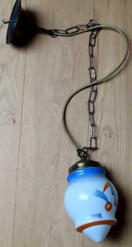 Alte art deco deckenlampe mit - alte,