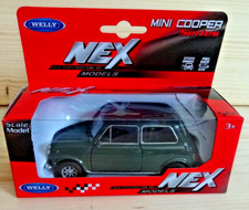 Welly Nex Modellauto 1:34-1:39 Mini Cooper Grün NEU + OVP