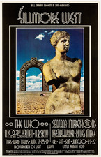 The Who, Santana 1969 Fillmore