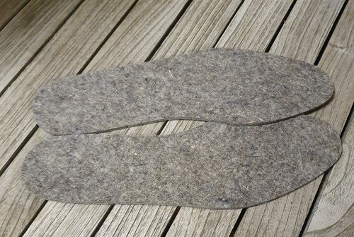 Filzsohle einlegesohlen 4mm - filzsohle,, einlegesohlen,