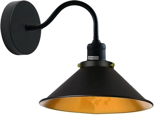 E27 metal vintage wandleuchte - metal,