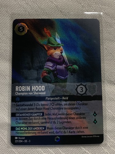 Disney lorcana robin - disney,