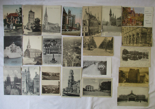 100 ansichtskarten gelaufen - 100,