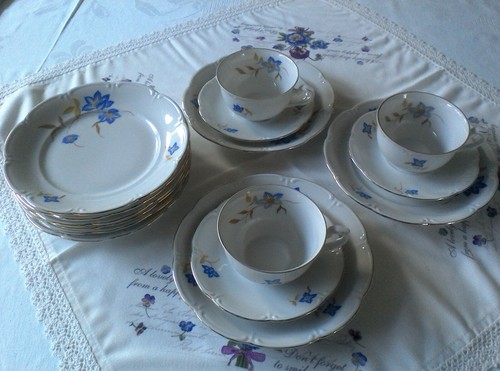 Kaffee tee geschirr - antik,, um