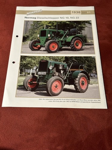 Normag traktor dieselschlepper - normag,