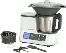 Quigg Küchenmaschine mit Kochfunktion, Waage, Dampfgaraufsatz, Garkorb WLAN +++