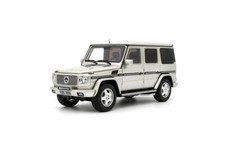 Mercedes G55 AMG G-Klasse G-Modell 2003 silber Modellauto 1:18 Ottomobile