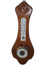 Tolles altes Holzbarometer