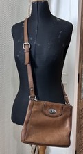 Tolle Handtasche von Fossil Cognac Braun Leder