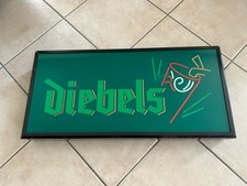 Diebels Bier Leuchtreklame/Werbeschild