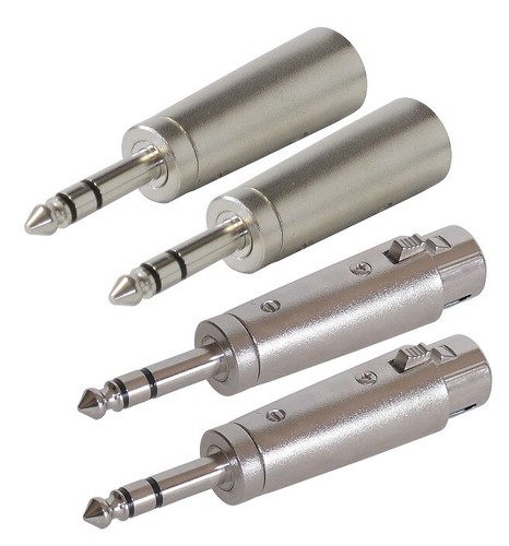 Adapter xlr stecker 2x - 4, (2x