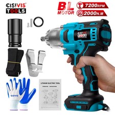 2000Nm Akku Schlagschrauber Ratschen Akkuschrauber Bürstenloser für Makita 18V