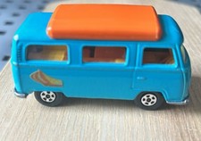 Matchbox Series No.23 Volkswagen Camper 1970 Blau/Orange (VW Bus T2 Westfalia)