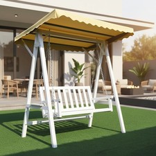 Hollywoodschaukel Weiß