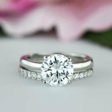 Braut Ring Set 2,35 kt