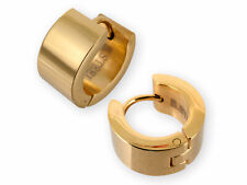 Edelstahl Creolen Ohrringe