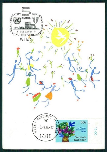 Uno wien 1984 frieden - 1984,