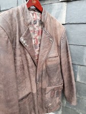Trachten Lammnappa Leder Janker/Jacke MAX MOSER Gr. 50