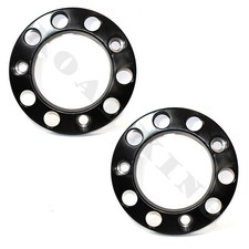 2x LKW Radbolzenabdeckung 22,5