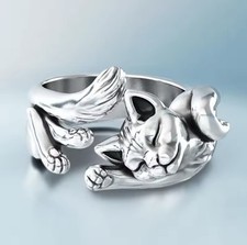 Ring Fingerring Katze Kitty