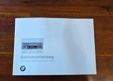 BMW E34 E30 E38 Autoradio BMW Business RDS Betriebsanleitung  Handbuch