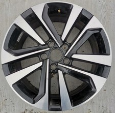 1x Alufelge 17 Zoll 7.0" 5x112 45ET Glanz Schwarz 2GA601025R VW T-Roc Rim Wheel