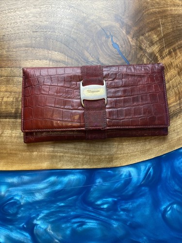 Ferragamo geldbeutel bordeaux - ferragamo,