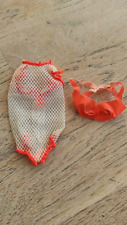 Vintage Barbie Twist n' Turn Doll Badeanzug Netz orange 1969, 60er