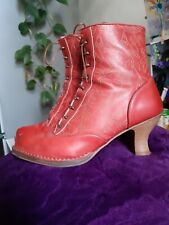 Neosens Ginger Damen Leder Stieffeletten Gr.40 Rokkoko Retro Steampunk Original 