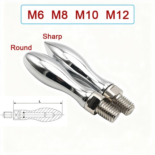 M12 stahl drehgriff - m6,