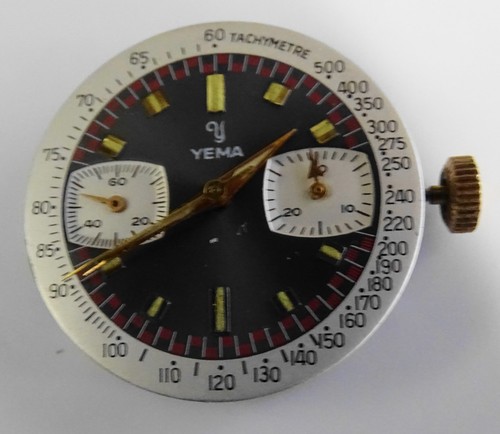 Vintage uhrwerk yema - vintage, chrono