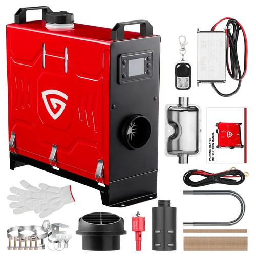 8kw 12v 24v 230v dieselheizung - 8kw,