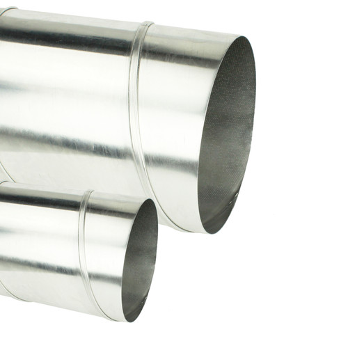 Wickelfalzrohr aluminium - wickelfalzrohr, 1m