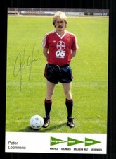 Peter Loontiens Autogrammkarte