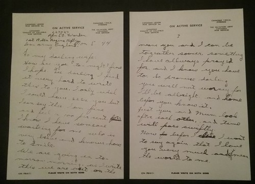 Ww2 day brief geschrieben - ww2,