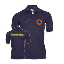 Poloshirt personalisierbar Katastrophenschutz Zivilschutz Wunschtext #20398