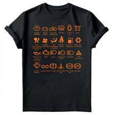 Armaturenbrett Symbole lustig