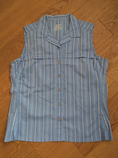 VAUDE: Hellblaue gestreifte