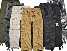Brandit Herren Cargo Hose Pure Vintage FVSJ Trousers Cargohose Army Neu Langhose