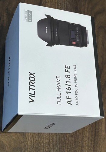 Viltrox 16mm 8 fe - af, f1.8