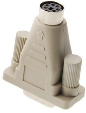 Maus Adapter PS/2 Buchse auf 9 polig SUB D Buchse seriell RS232 Adapterkabel