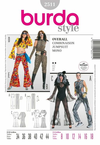 Burda style 2511 wildkatze - style,