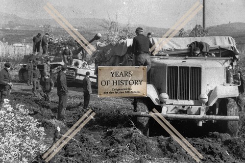 Repro foto panzer tank - repro,