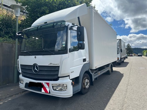 Mercedes atego 821 koffer lang - mercedes,