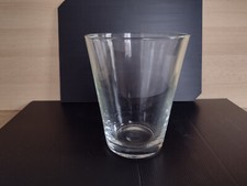vase  glas  höhe ca 17 cm