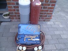 Schweiß-Set Tornado  mit Zubehör 20 l Sauerstoff- und 20 l Acetylenflasche gefü.