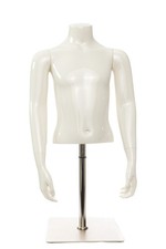 Kindertorso + Standplatte KG 128 Junger Mädchen  jugendlicher Torso Schaufenster