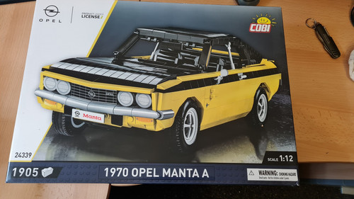 Cobi opel manta 1970 bausatz - manta,