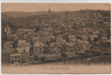 AK SIEGEN WITTGENSTEIN WESTFALEN TEILANSICHT mit SYNAGOGE JUDAIKA