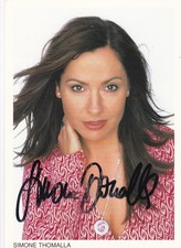 Simone Thomalla, mit Autogramm, Rüdel-Verlag, ohne Karten-Nummer